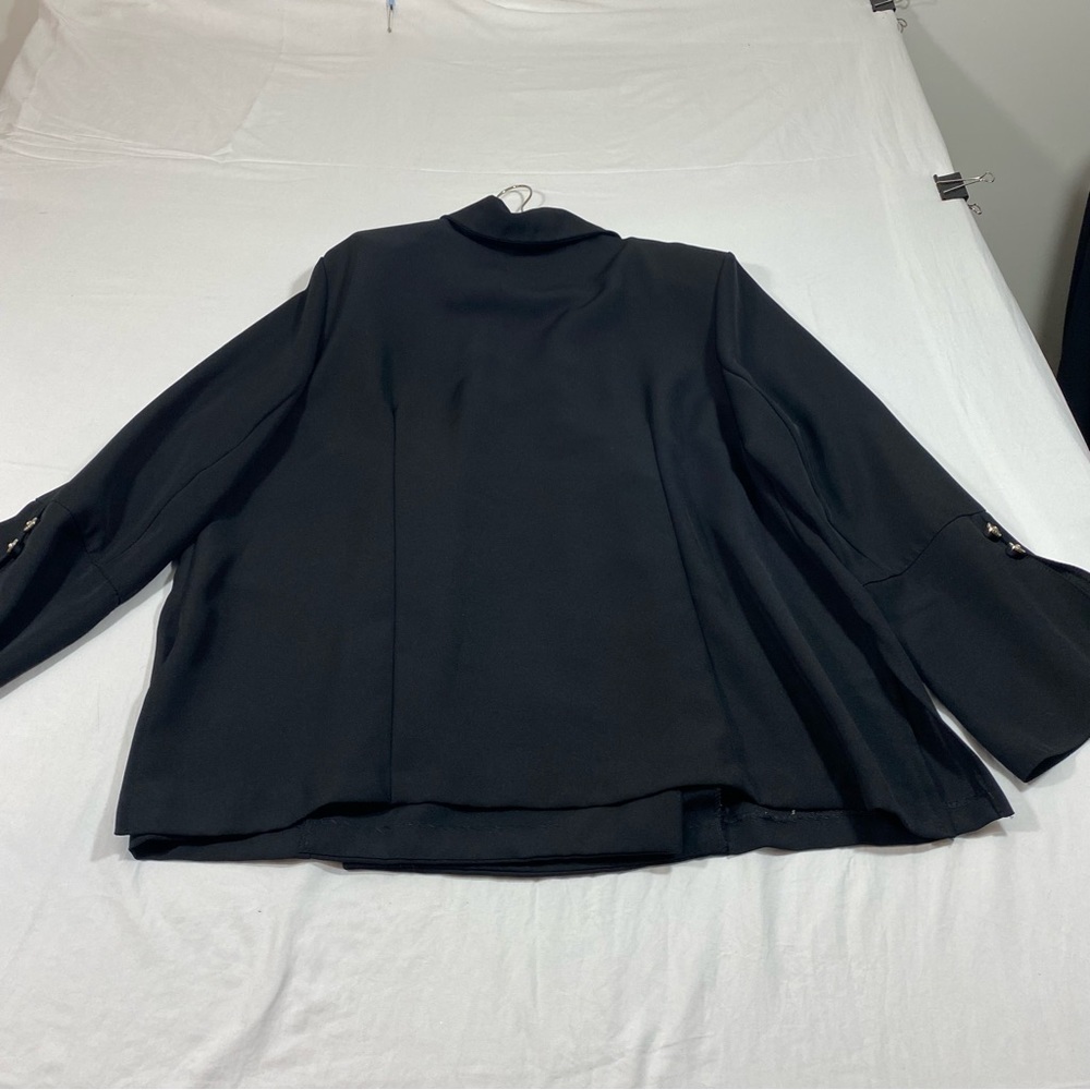 Giorgio Fiorlini Plus Collection Skirt Shirt Two Piece Black Semi-Formal… - Picture 14 of 16